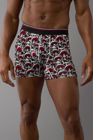 AEO Men's Mushrooms 4.5" Ultra Soft Boxer Brief