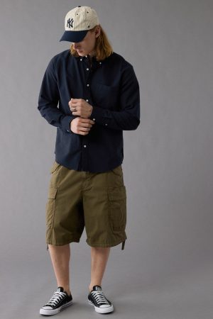 AE Everyday Oxford Button-Up Shirt