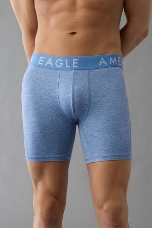 AEO Men's Space Dye 6" Flex Boxer Brief