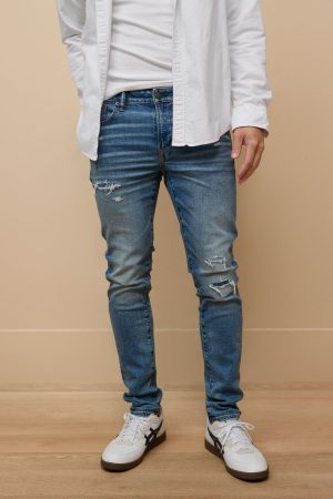 AE AirFlex+ Skinny Ripped Jean