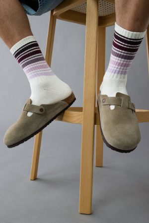 AE Graphic Terry Crew Socks