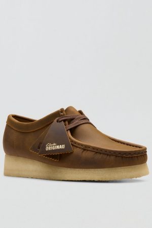 Clarks Women's Wallabee Suede Moccasin