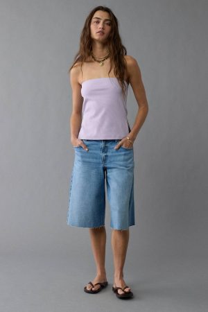 AE Main Squeeze Side Slit Tube Top