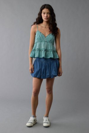 AE Ruffle Babydoll Tank Top