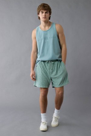 AE Sofa Surfin' Terry Striped Lounge Short