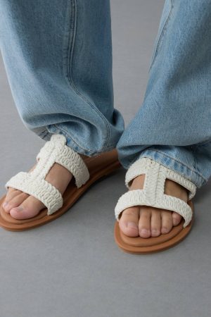 AE Crochet Slide Sandal