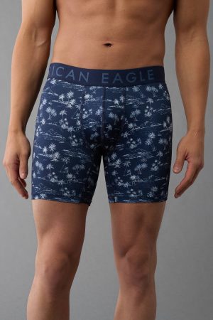 AEO Men's Tropical Island 6" Flex Boxer Brief