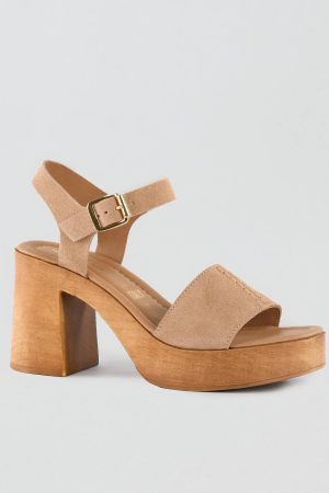 Seychelles Cityscape Platform Heels