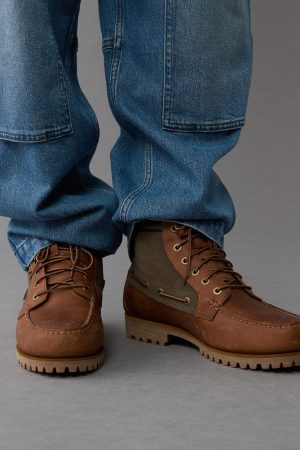 Timberland x AE Oakwell Leather Mid Lace-Up Boot