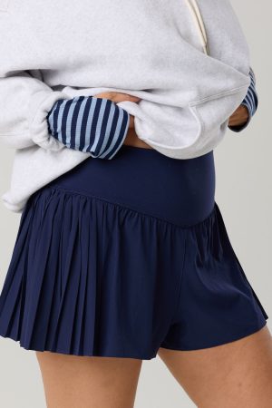 OFFLINE By Aerie Real Me Pleated Flowy Short