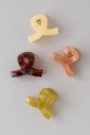 AE Neutral Twist Claw Clips 4-Pack