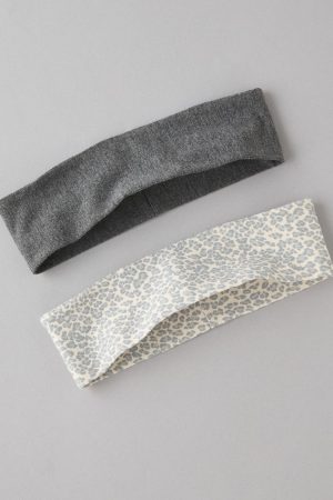 AE Snow Leopard Headbands 2-Pack