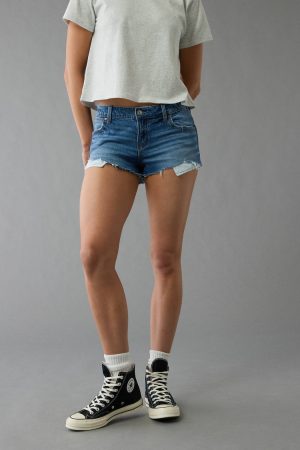 AE Stretch Super Low-Rise Denim Perfect Shortie