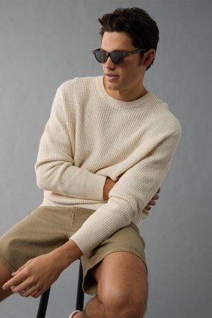 AE Lightweight Textured Sweater