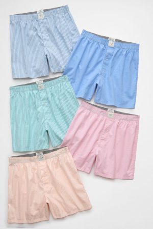 AEO Men's Stretch Boxer Short 5-Pack