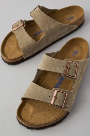 Birkenstock Men's Arizona Suede Sandal