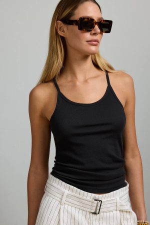 AE77 Premium Scoop Neck Tank Top