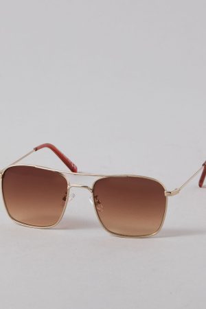 AE Ombre Metal Square Sunglasses