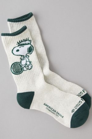 AE Peanuts Terry Crew Socks