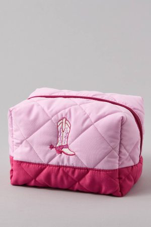 AE Quilted Cosmetic Bag