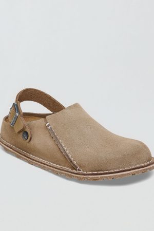 Birkenstock Men's Lutry Suede Sandal