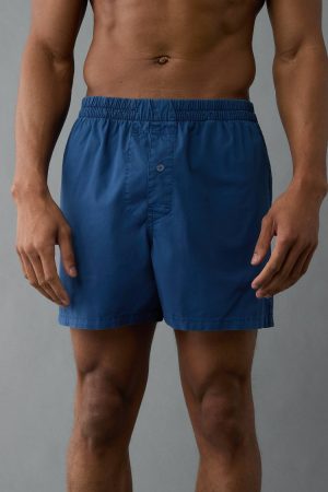 AEO Men's Poplin Pocket Boxer Short