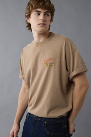 AE Boxy Miller High Life Graphic T-Shirt