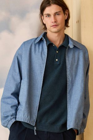 AE Chambray Club Jacket