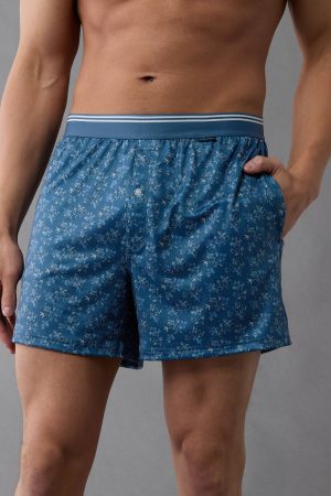 AEO Men's Floral Ultra Soft Pocket Boxer Short