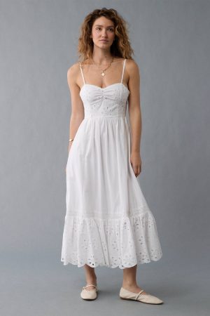 AE Catie Corset Midi Dress