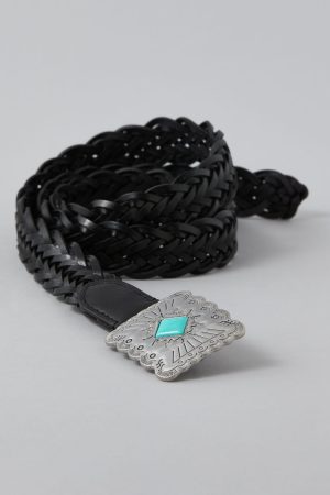 AE Braided Plaque Belt