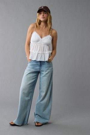 AE Ruffle Babydoll Tank Top