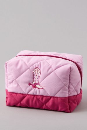 AE Quilted Cosmetic Bag