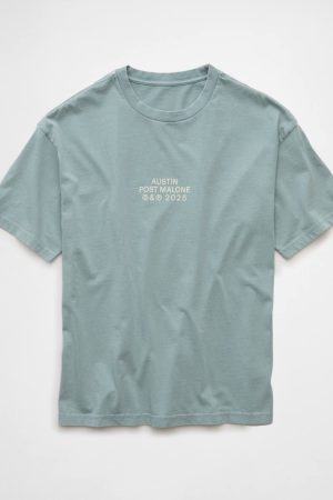 AE Boxy Post Malone Graphic T-Shirt