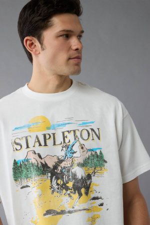 AE Boxy Chris Stapleton Graphic T-Shirt