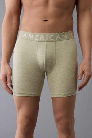 AEO Men's Space Dye 6" Flex Boxer Brief