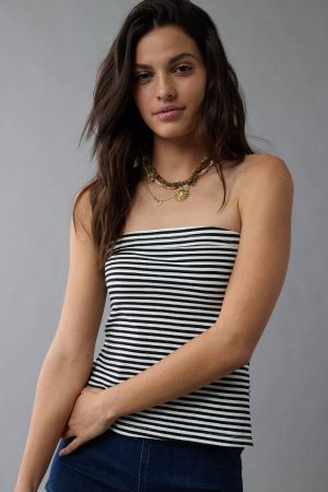 AE Main Squeeze Side Slit Tube Top