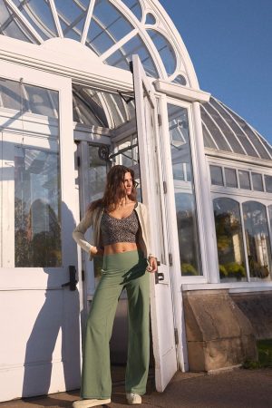 OFFLINE By Aerie Real Me XTRA High Waisted Ribbed Trouser