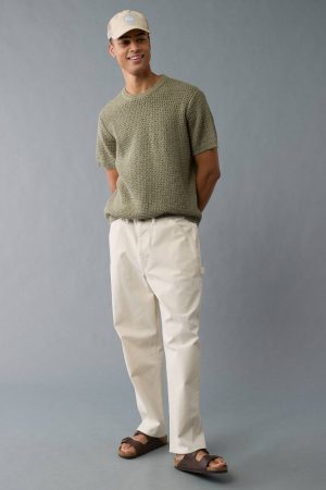 AE Open Knit Sweater T-Shirt