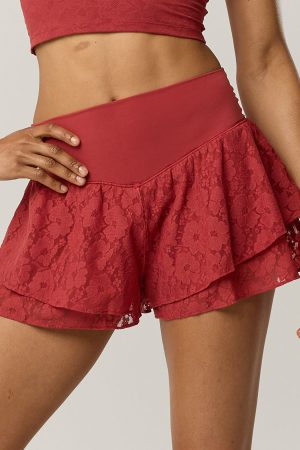 OFFLINE By Aerie Real Me Lace Flowy Short