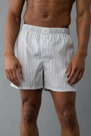 AEO Men's Striped Stretch Boxer Short