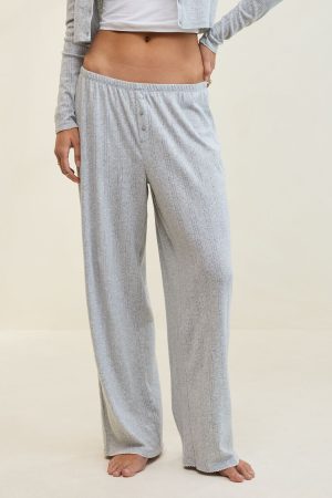Aerie Off-Duty Pointelle Trouser PJ