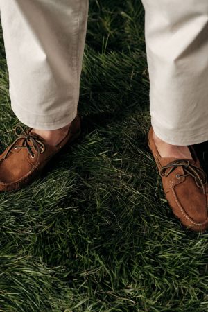 G.H. Bass Men's Hampton Leather Boat Shoe