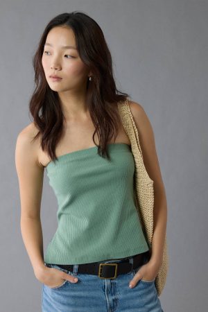 AE Main Squeeze Side Slit Tube Top