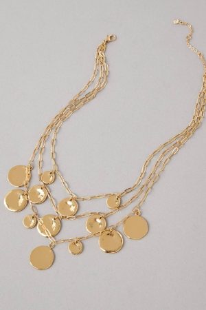 AEO Coin Layered Necklace