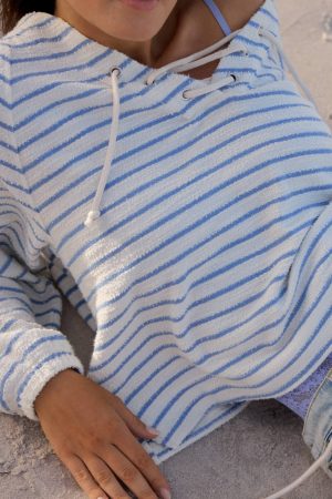Aerie Lace Up Sweatshirt