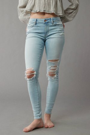 AE Next Level Low-Rise Ripped Jegging