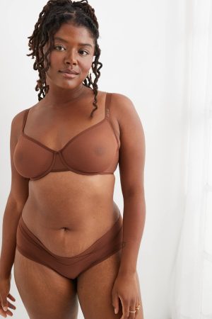 SMOOTHEZ Mesh Unlined Bra