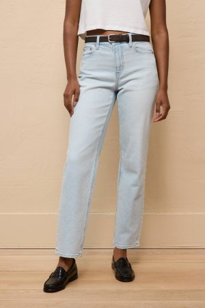 AE Stretch Super High-Waisted Straight Jean