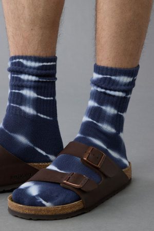 AE Tie-Dye Terry Crew Socks